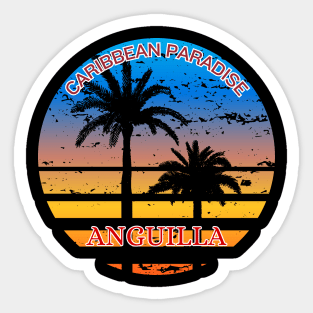 Anguilla Caribbean Paradise Sticker